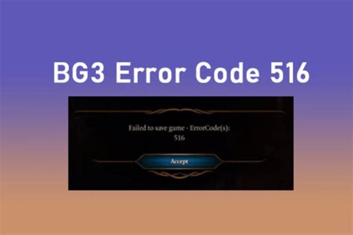 Understanding 804 Error Code BG3: A Comprehensive Guide