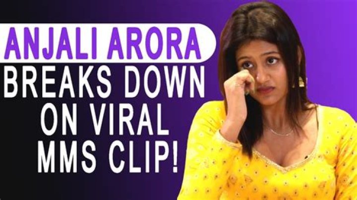 Anjaliarora Viral Video: The Story Behind the Sensation