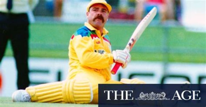 David Boon: The Legendary Australian Cricketer