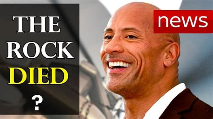 Did Dwayne Johnson Die? Debunking the Rumors and Understanding the Facts