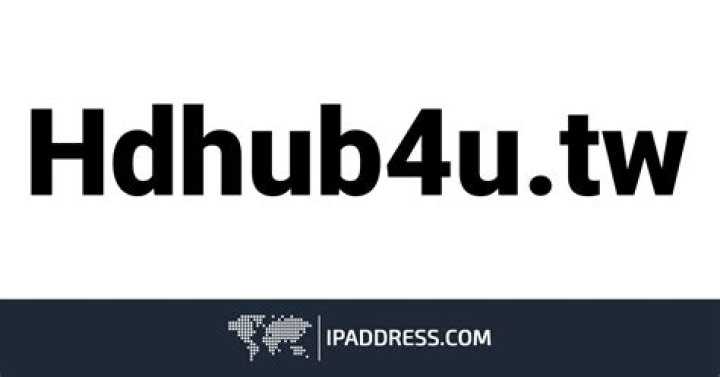 HDHub4U.TW: Your Ultimate Destination for High-Quality Movies and Entertainment