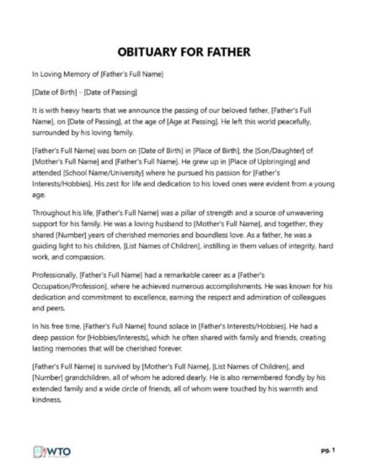 Honoring The Memory Of James McLeod: A Cherished Obituary