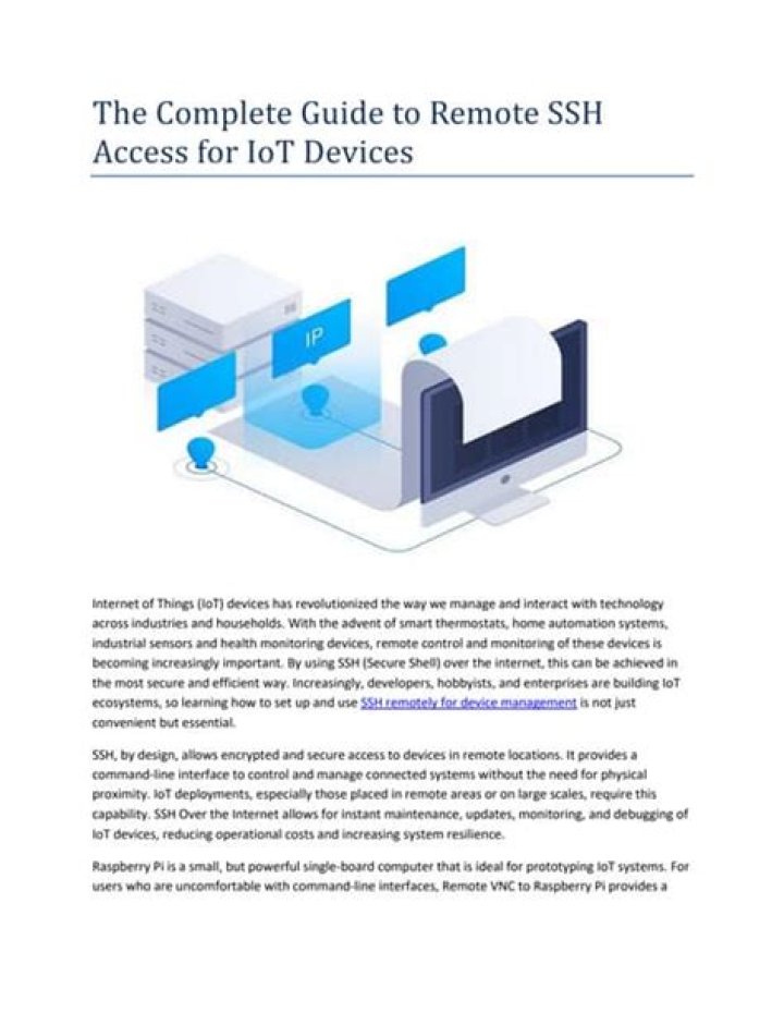 IoT Platform Remote SSH Download: A Comprehensive Guide