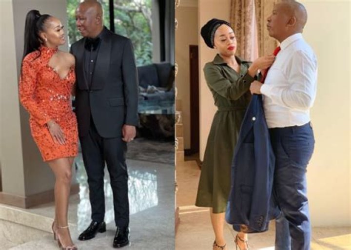 Malema And His Wife: Power Couple In South African Politics
