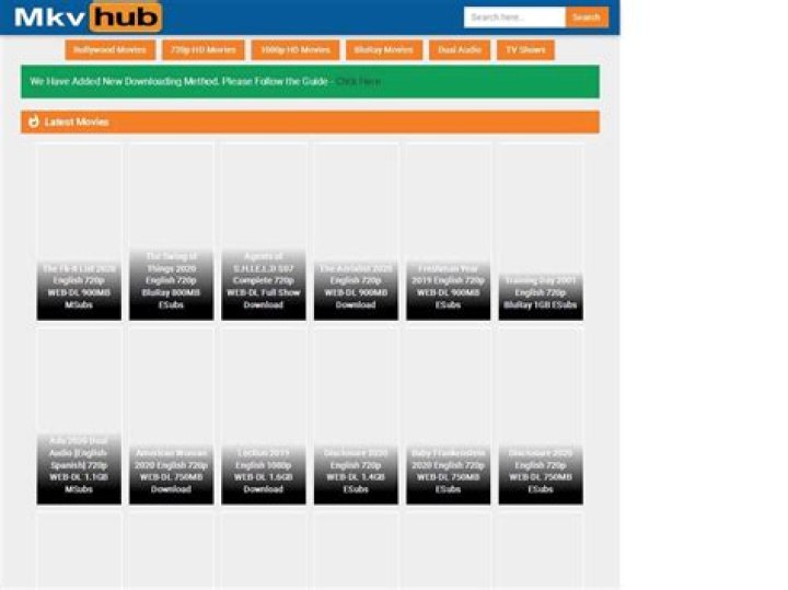MKVMoviesPoint Hub: Your Ultimate Destination for Movie Downloads