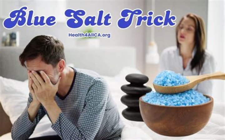 Salt Treatment for Erectile Dysfunction: A Comprehensive Guide