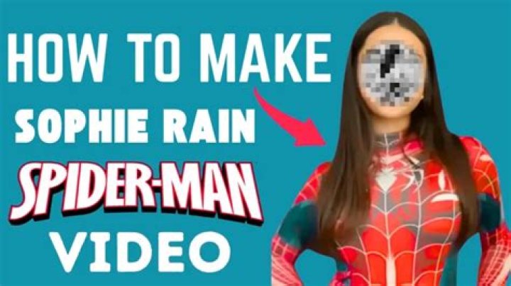 Sophie Rain Video Spiderman Tutorial: Your Ultimate Guide