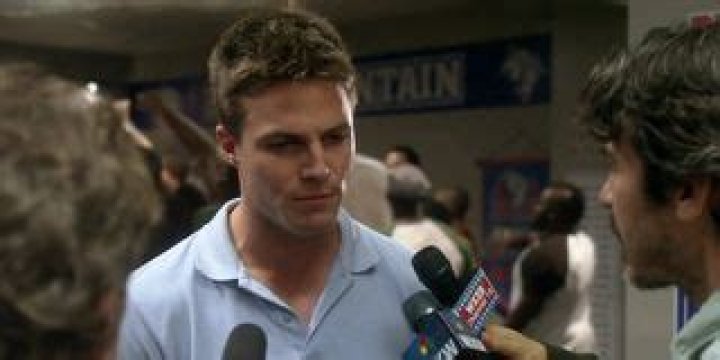 Stephen Amell in Blue Mountain State: The Untold Story