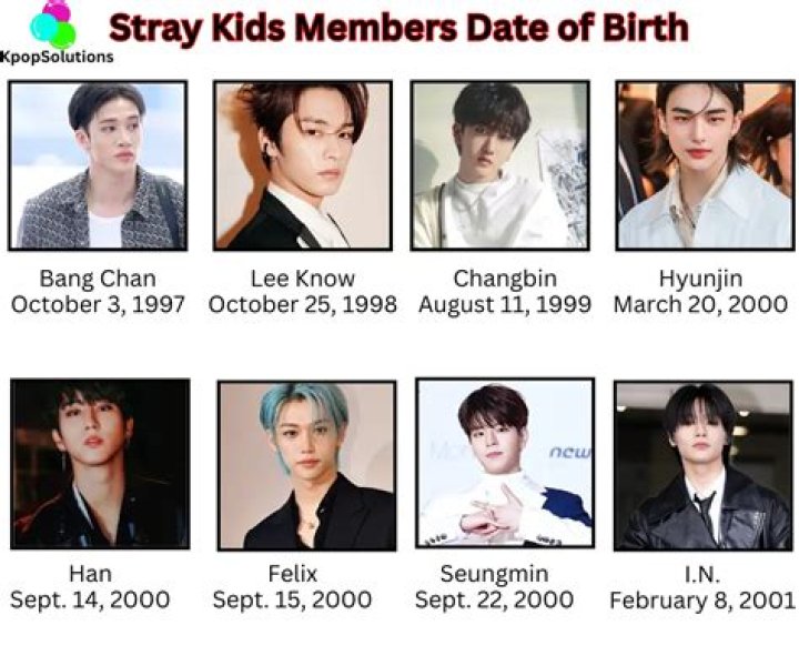 Stray Kids Members Age: A Comprehensive Guide to the Rising K-Pop Stars