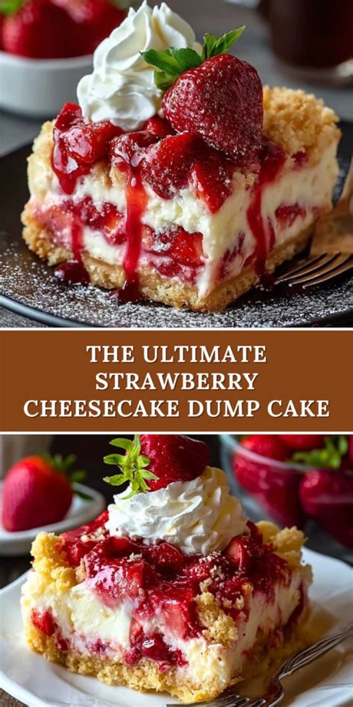 The Ultimate Strawberry Cheesecake Dump Cake: A Delightful Treat for Any Occasion