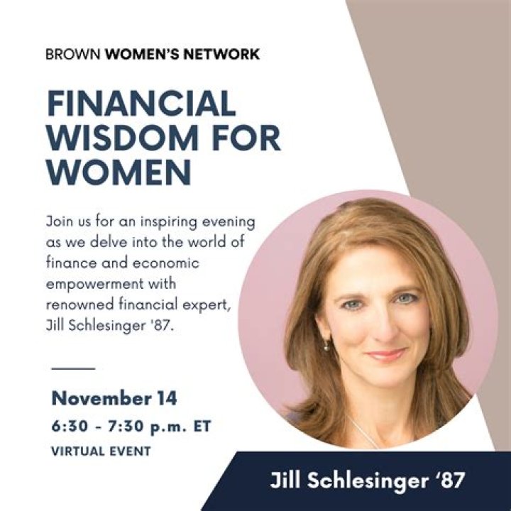 Unveiling The Financial Wisdom Of Jill Schlesinger
