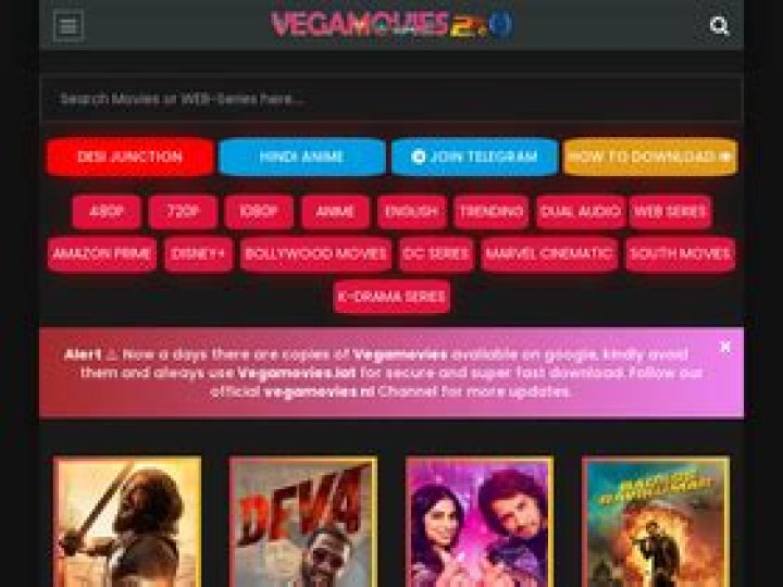 Vegamovie.com: Your Ultimate Destination for Movie Streaming and Downloads