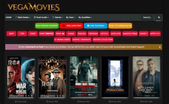 Vegamovies Bollywood: Your Ultimate Guide to Bollywood Movies